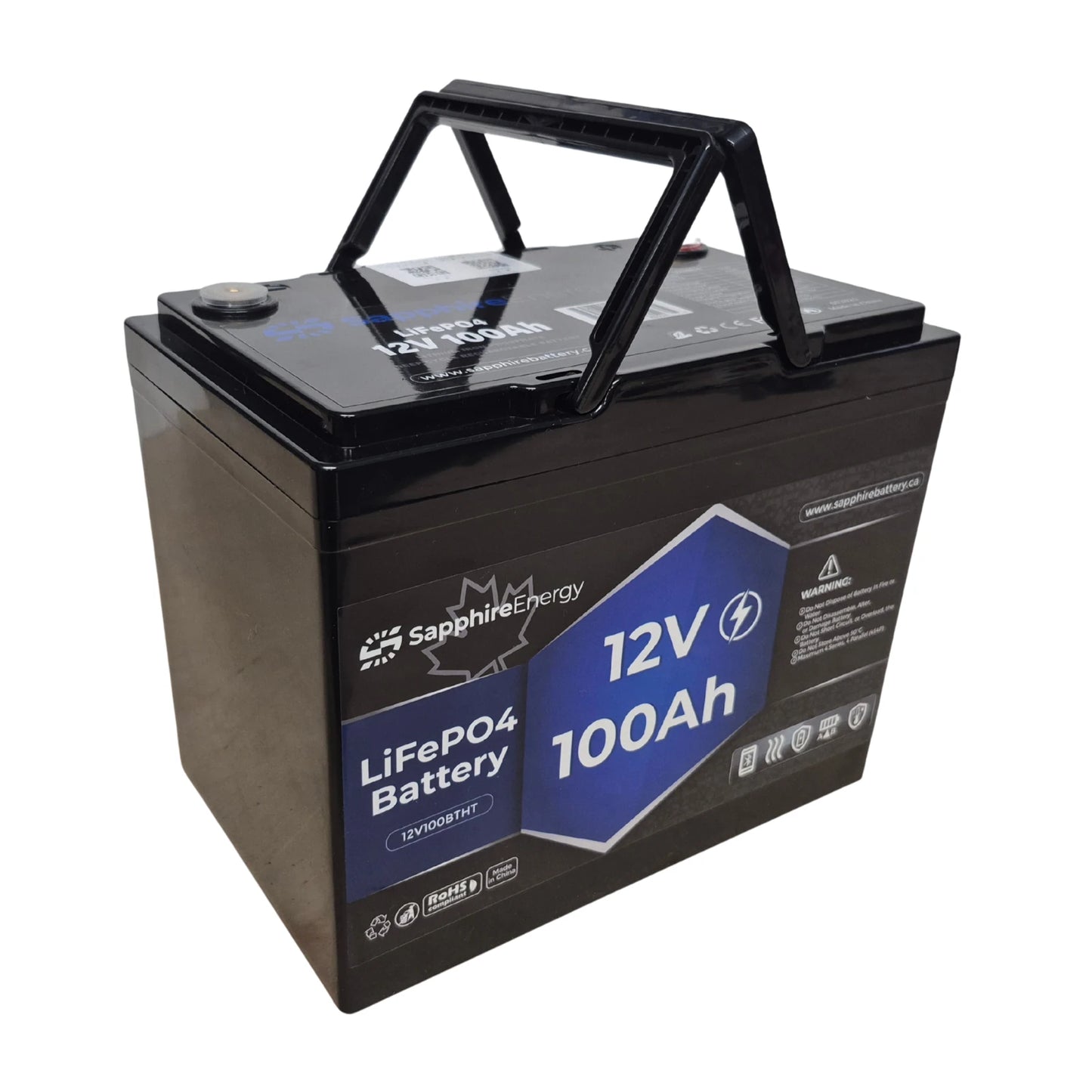 12V 100Ah Self Heating w/ Bluetooth