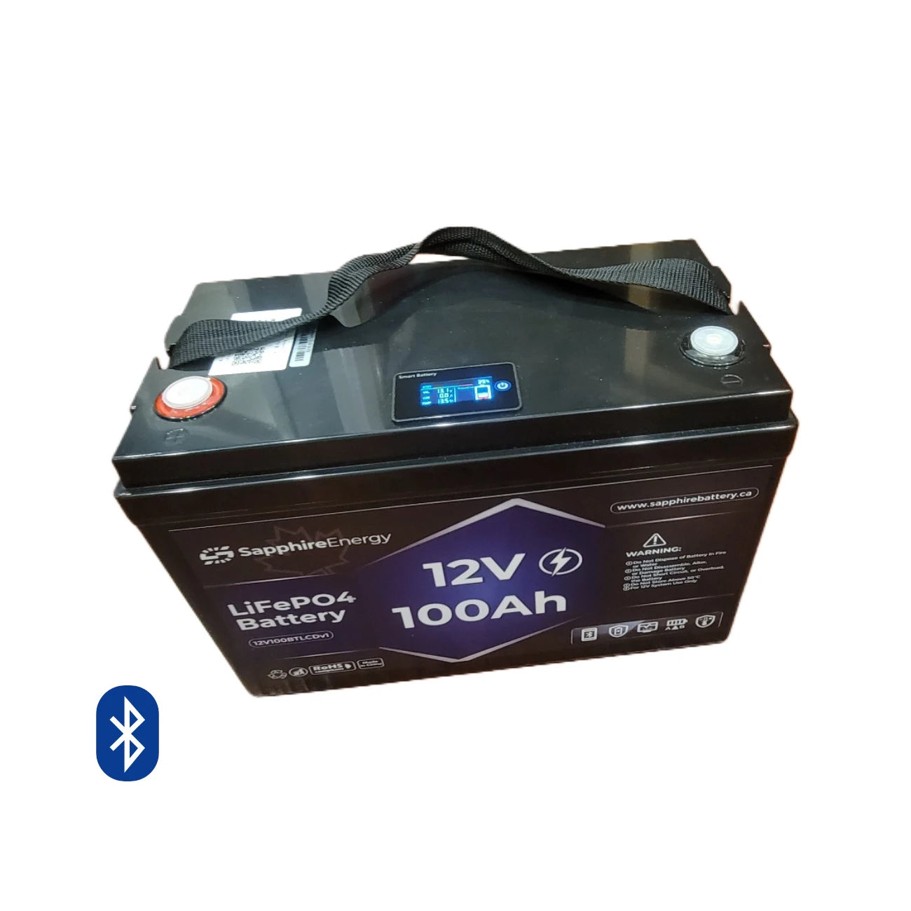 12.8V 100Ah SMART LiFePO4 Battery