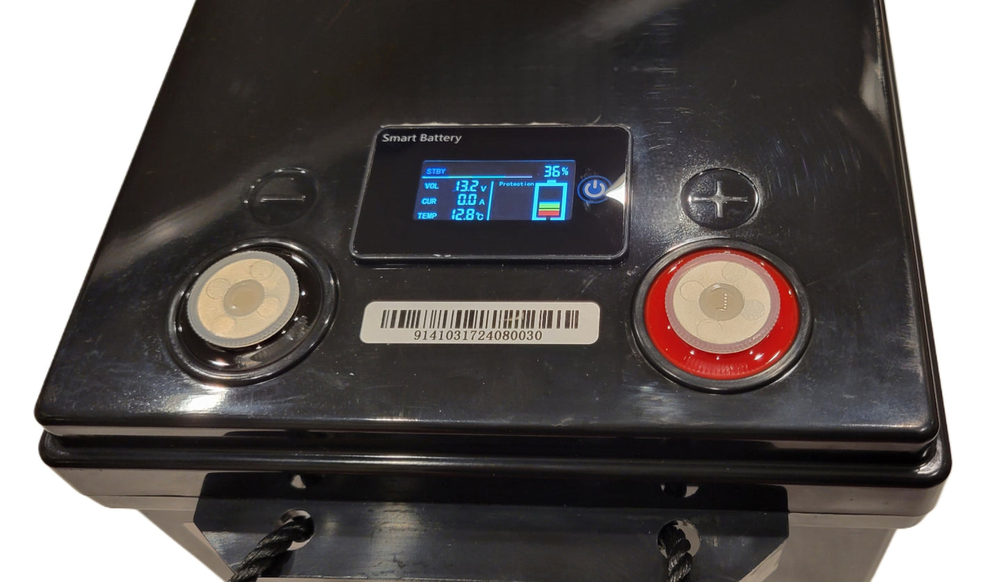 12.8V 300Ah SMART LiFePO4 Battery