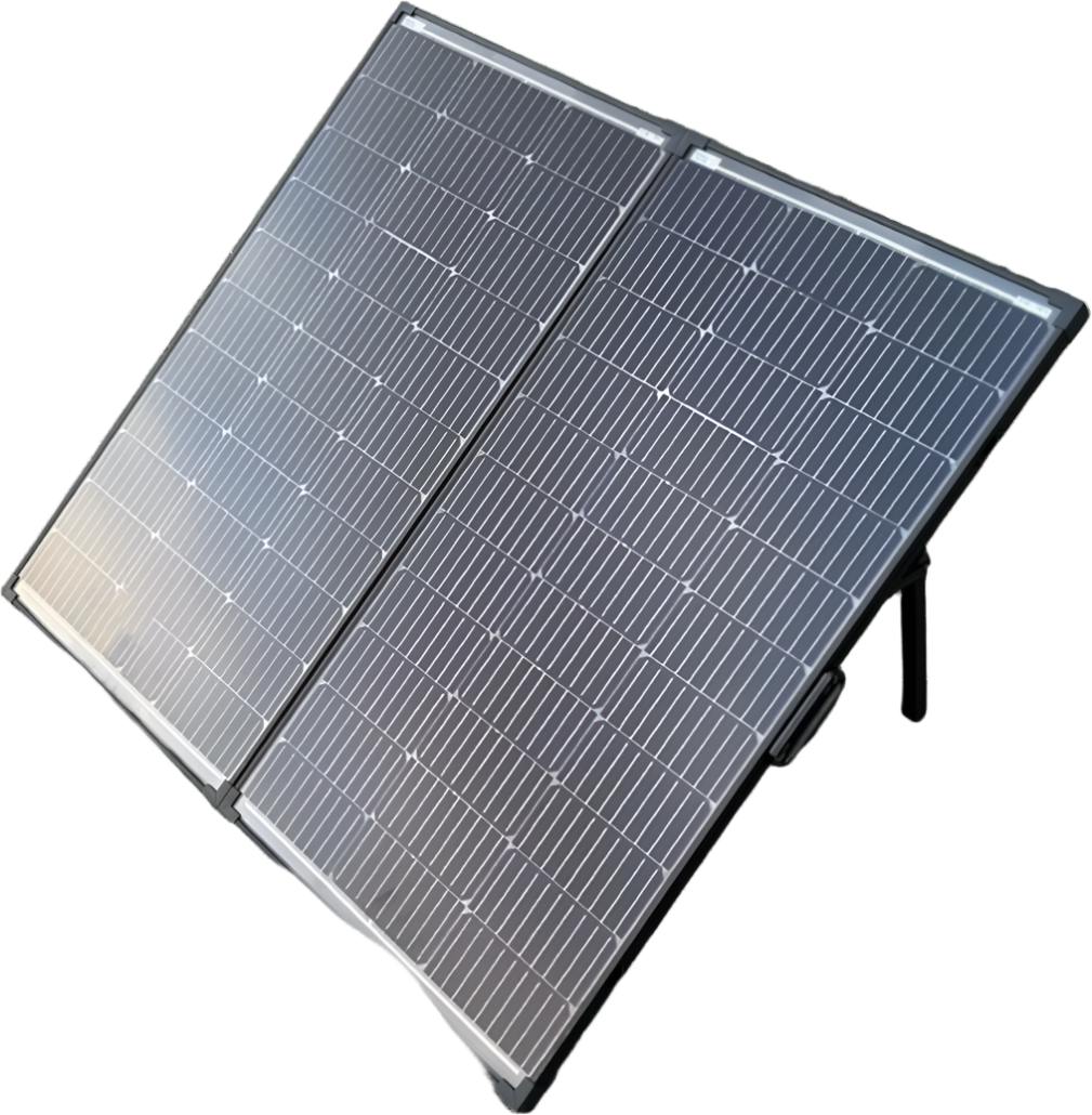 200 Watt Folding Solar Panel Kit (NO MPPT)