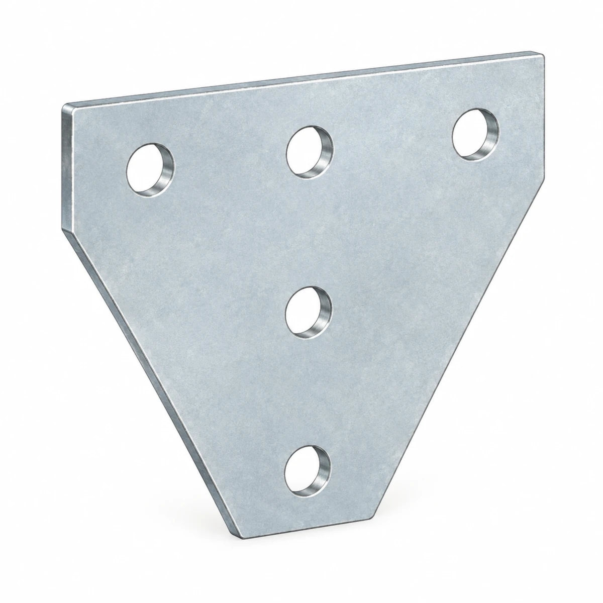 5-Hole Strut Tee Gusset Plate