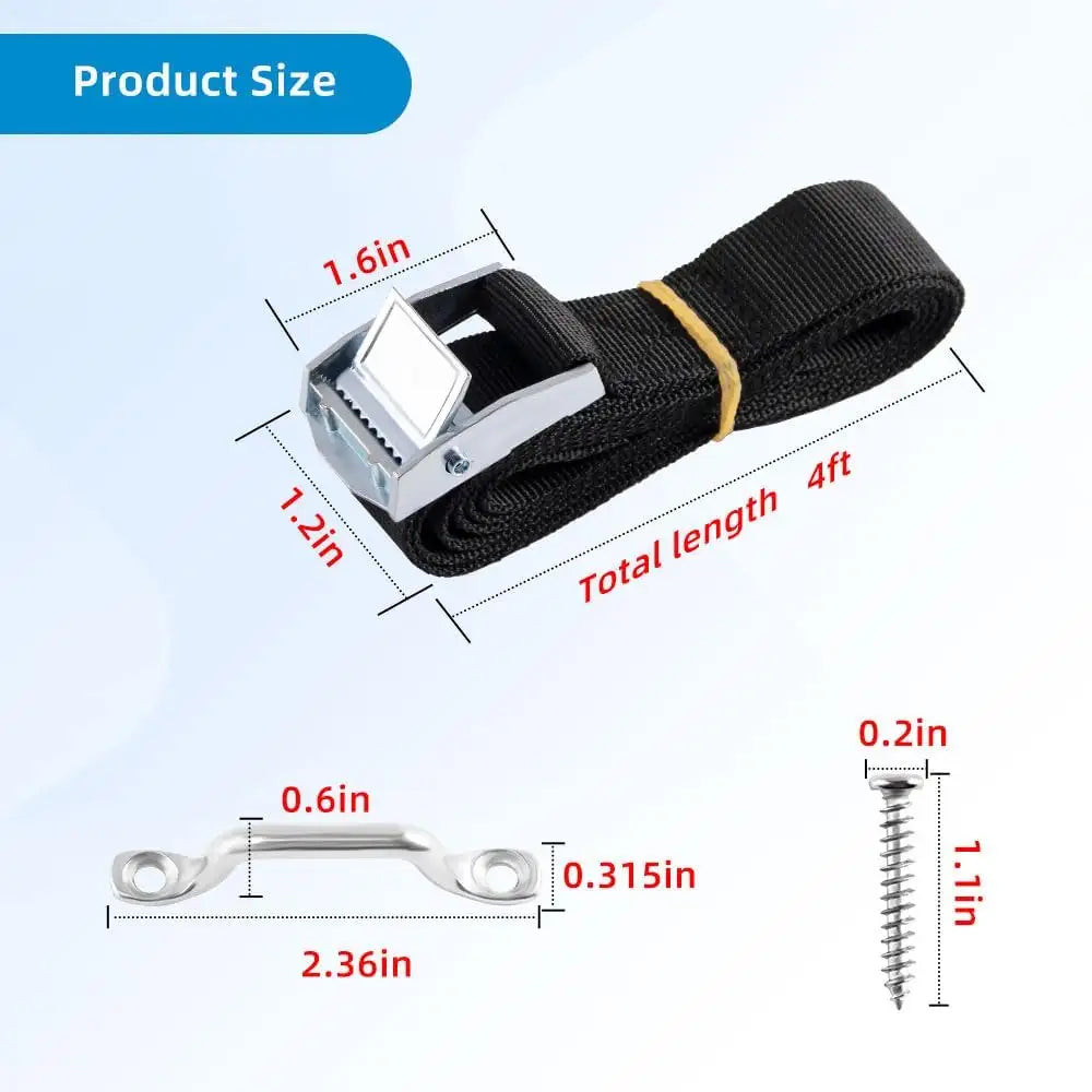 48" Battery Tie Down Kit