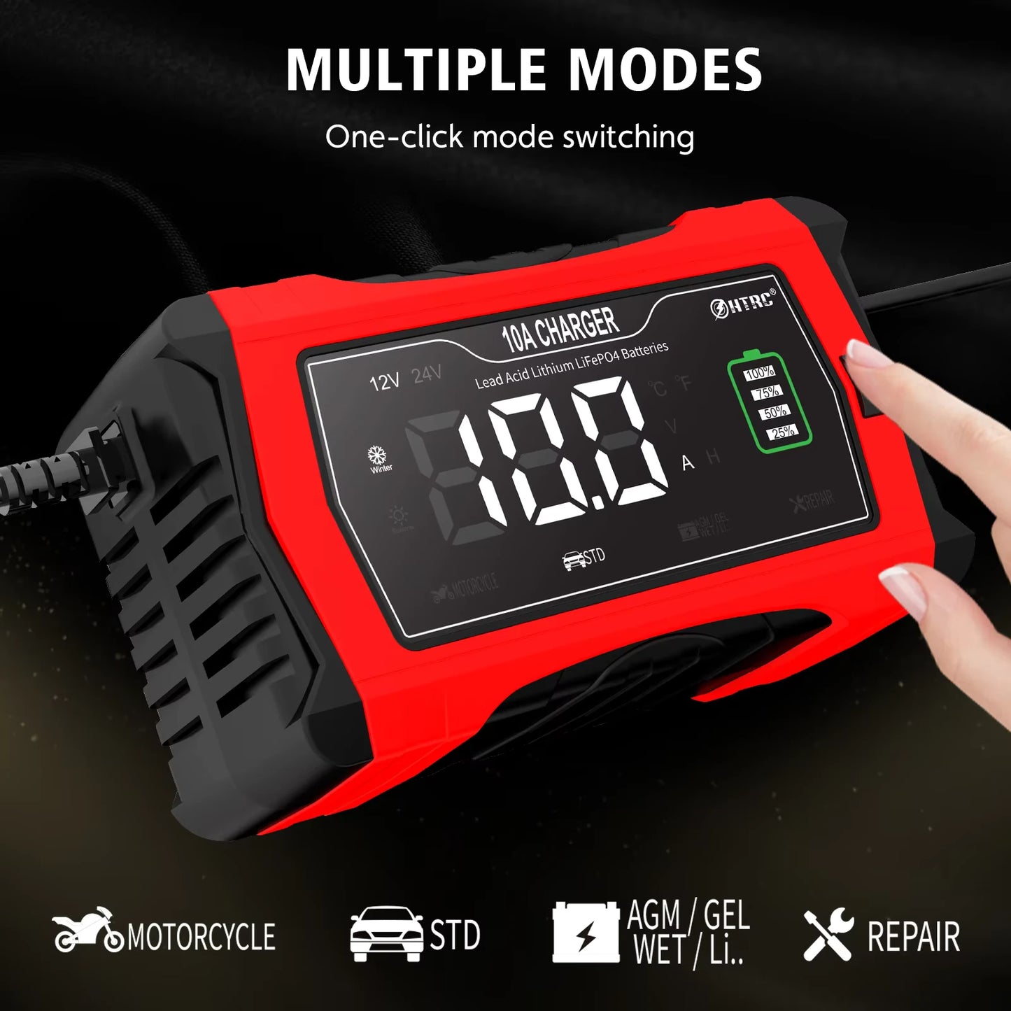 10A SMART Battery Charger