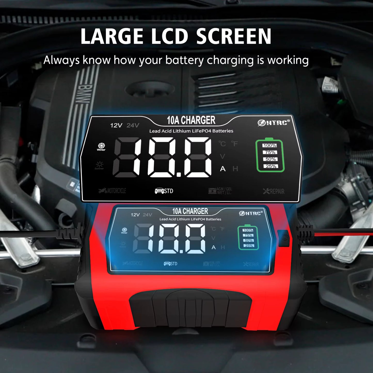 10A SMART Battery Charger