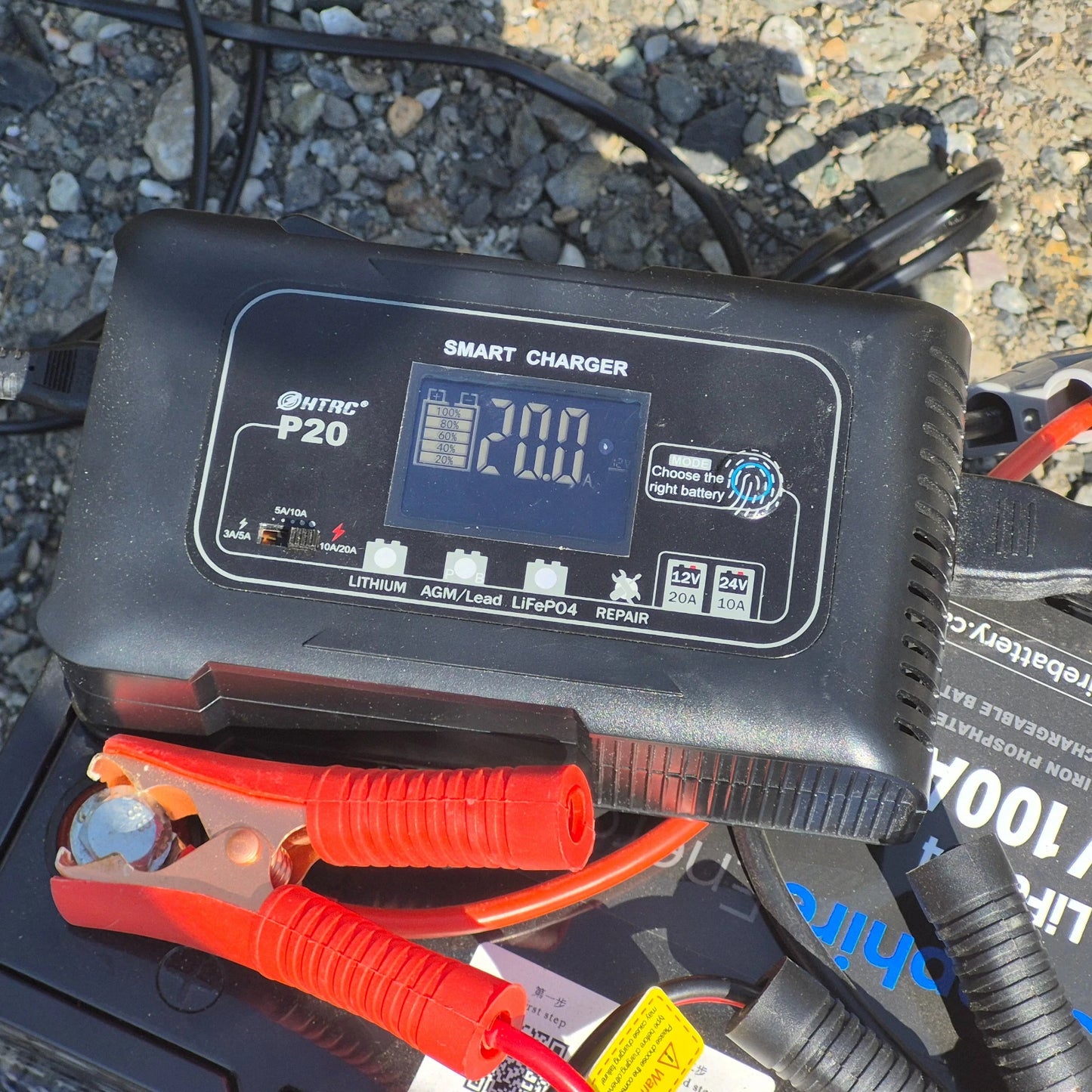 20A SMART Battery Charger