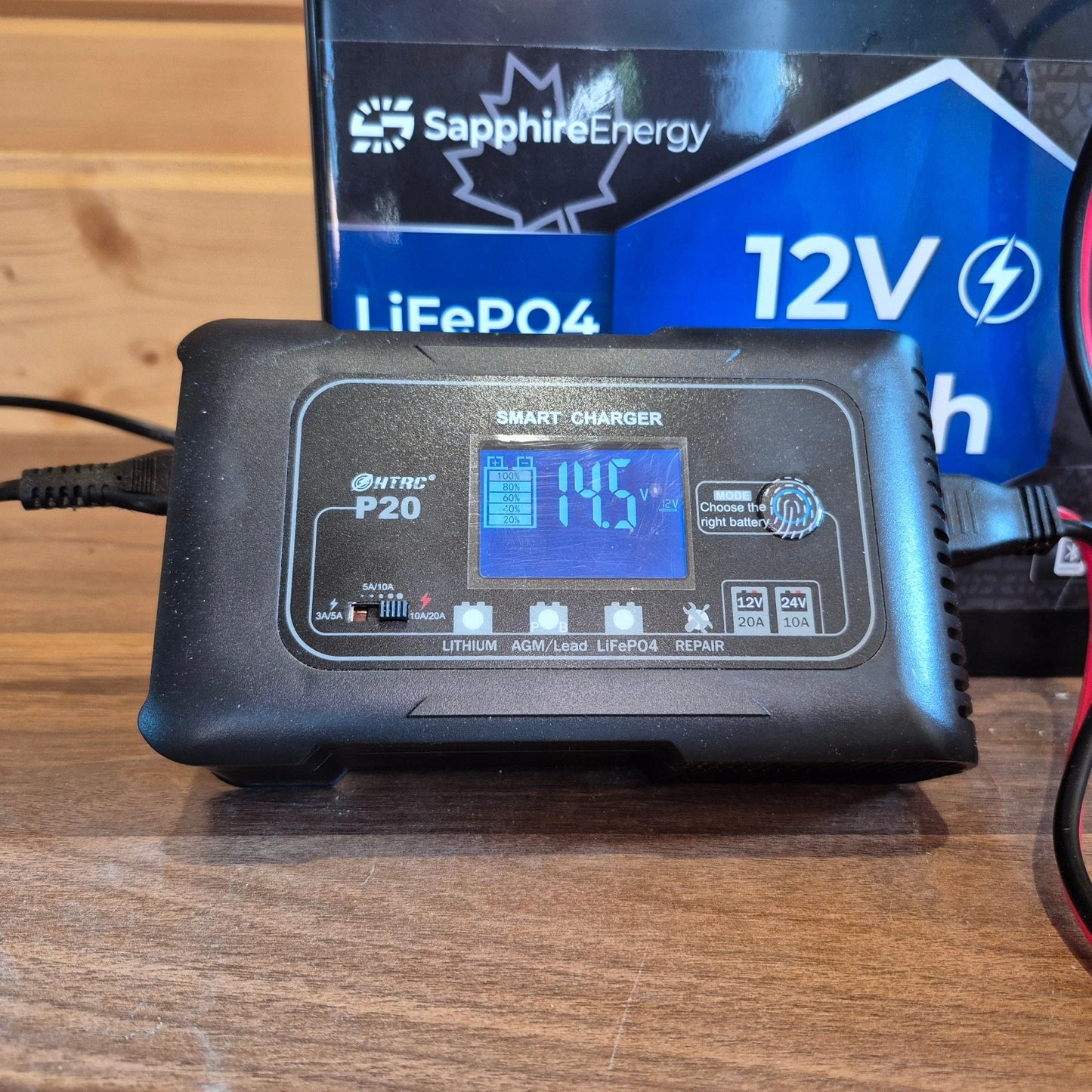 20A SMART Battery Charger