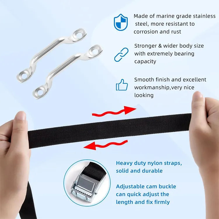 48" Battery Tie Down Kit