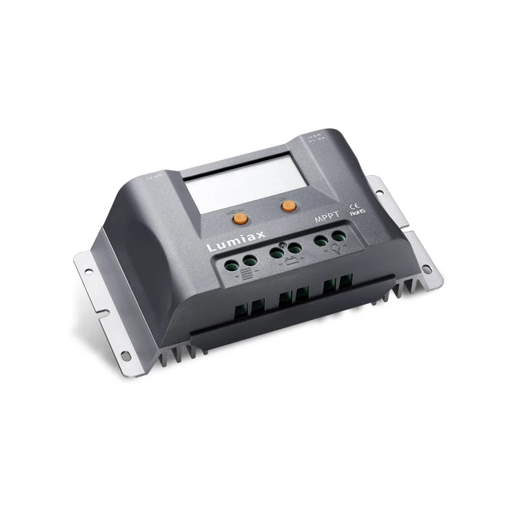 Lumiax 15A MPPT Solar controller on white background