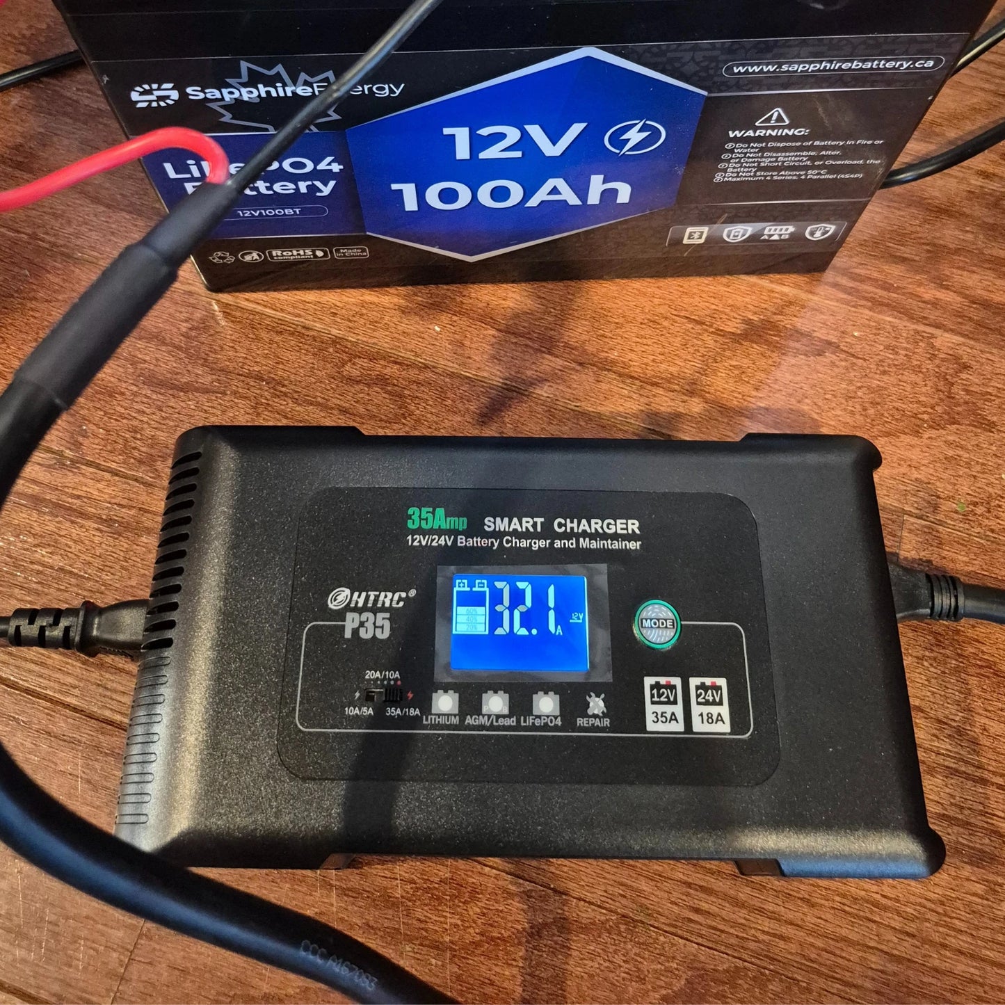 35A SMART Battery Charger