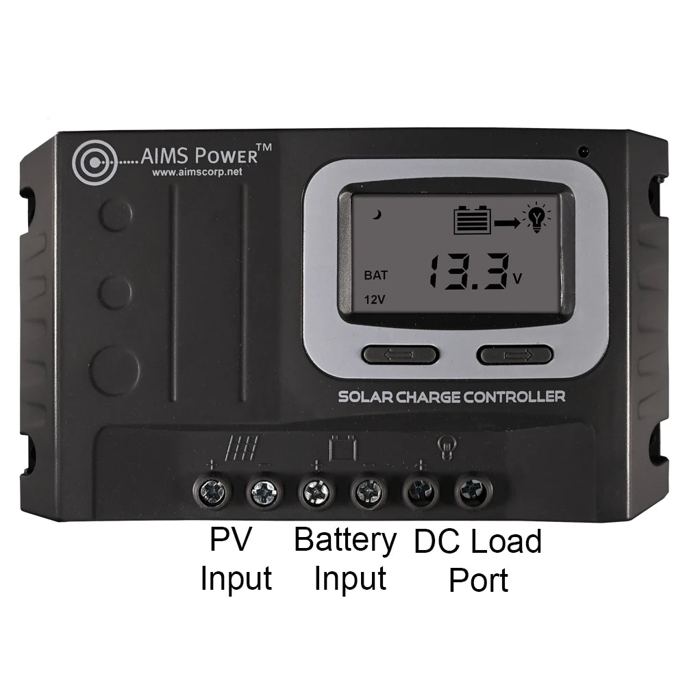 20 Amp Solar Charge Controller - 12/24 Volt Lithium Compatible