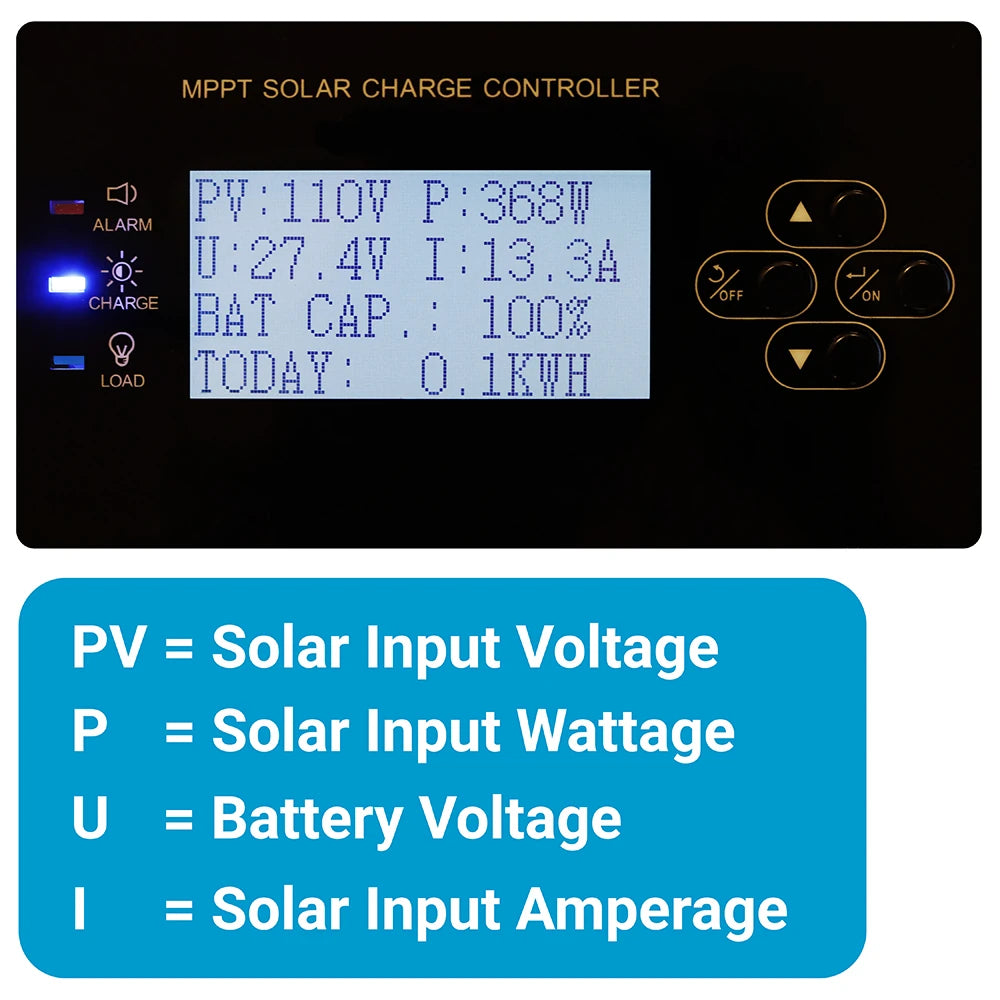 30 Amp MPPT Solar Charge Controller SCC30AMPPT
