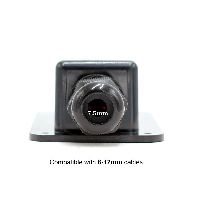 Single-Entry ABS Solar Cable Entry Housing