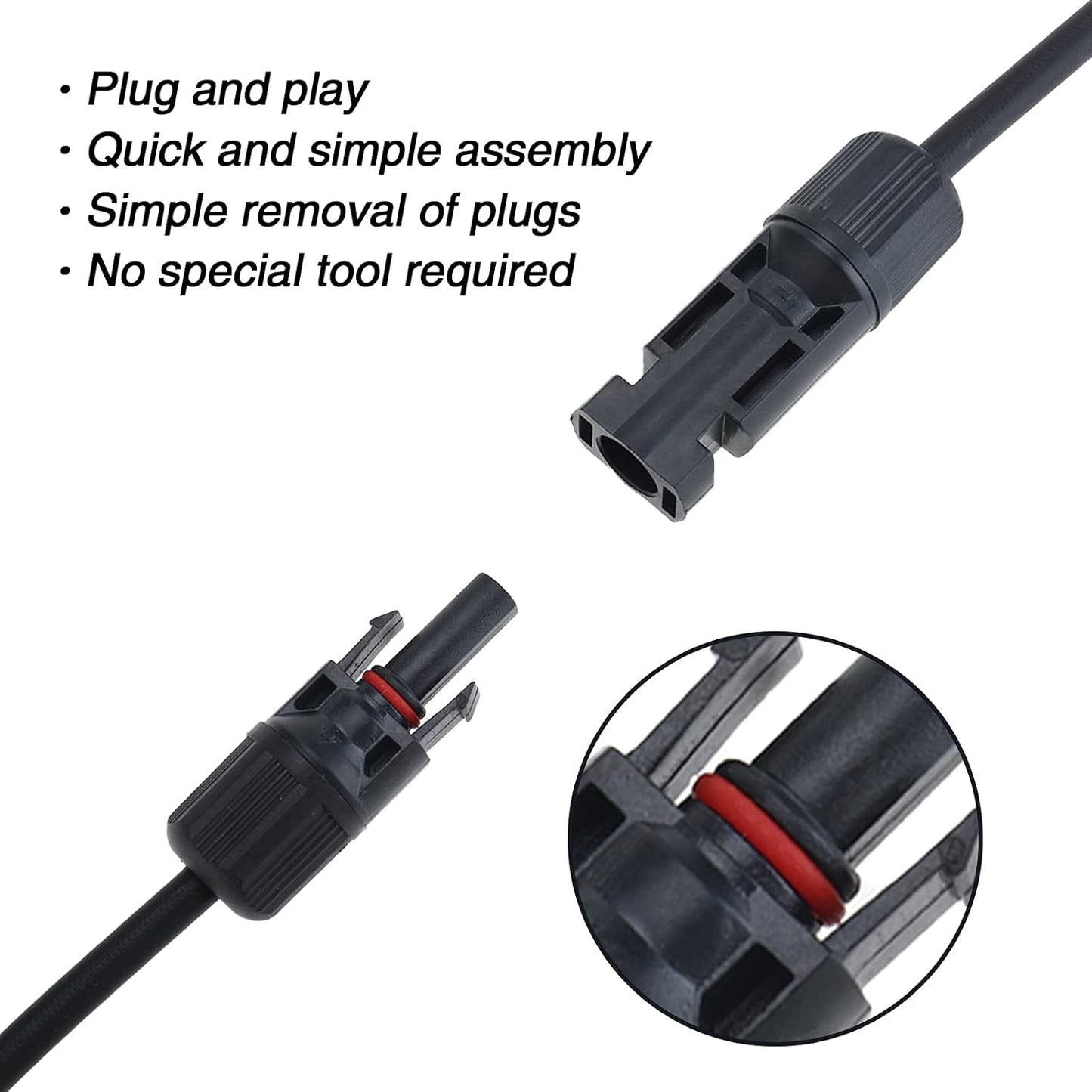 MC4 Solar Splitter Cables 30A