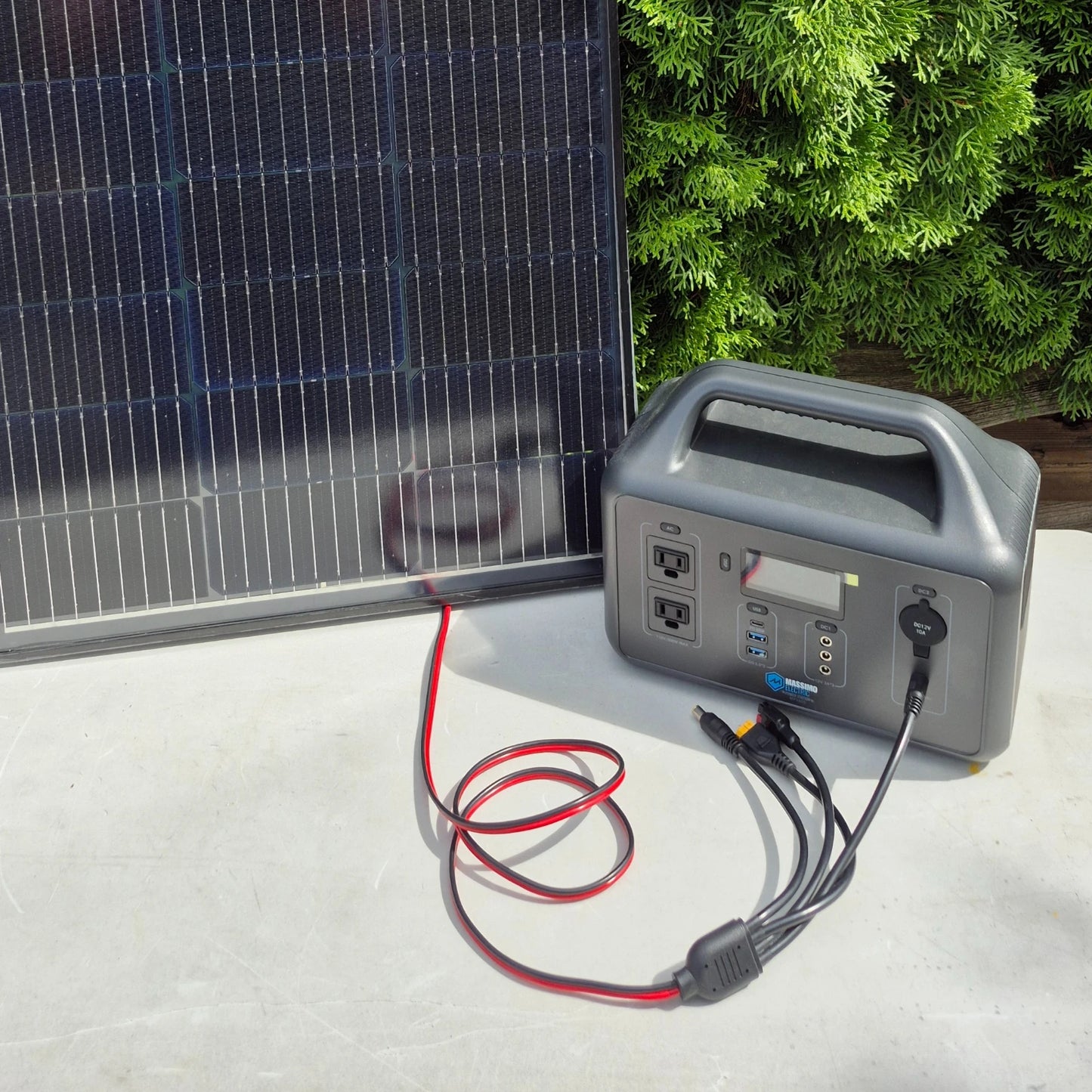 Solar MC4 to Multi Portable Power Station Adapter Cable