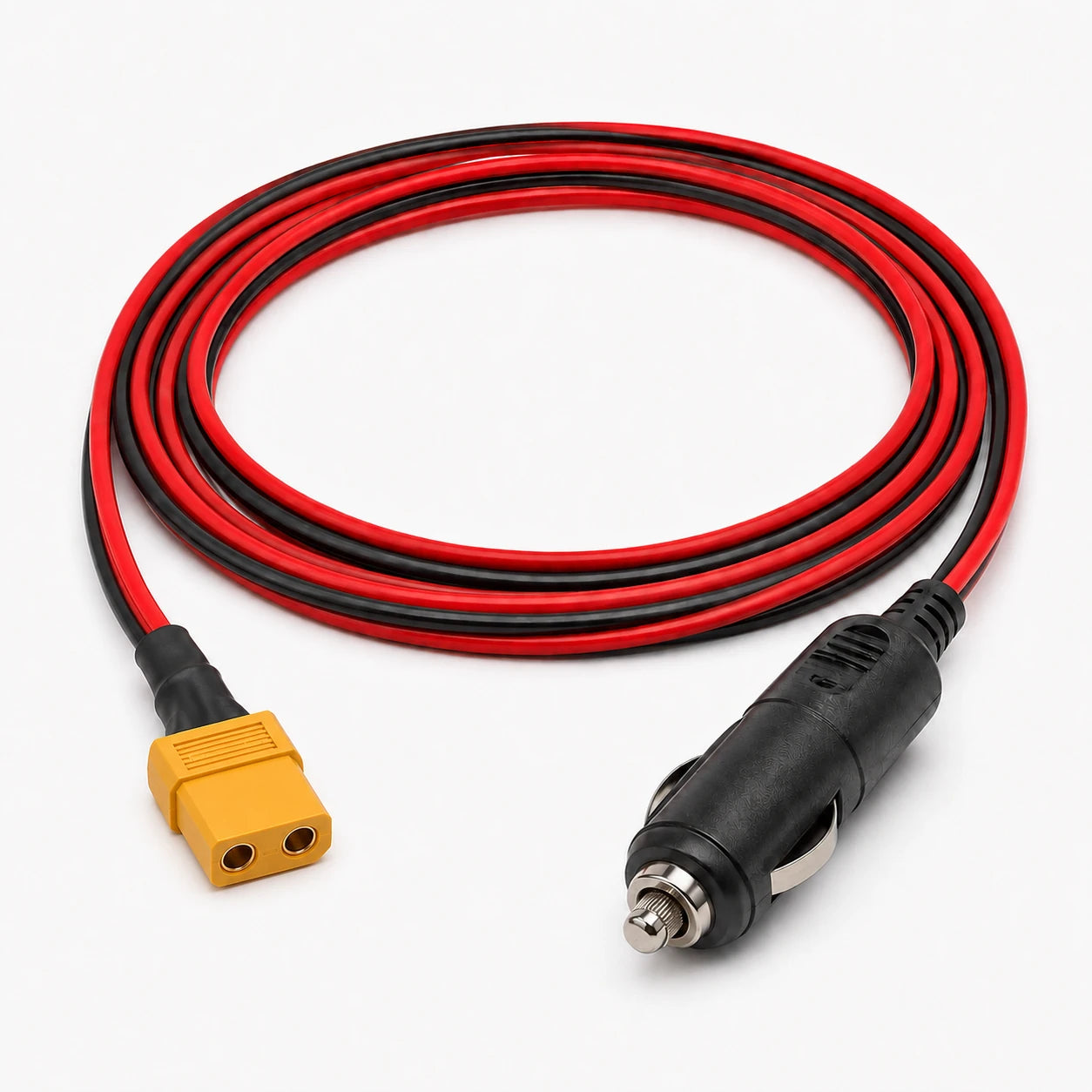 Vehicle Power Plug to XT60 Charging Cable 2M