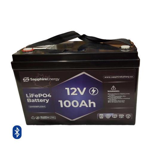 12.8V 100Ah SMART LiFePO4 Battery