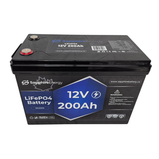 12V 200Ah High Output LiFePO4 Battery