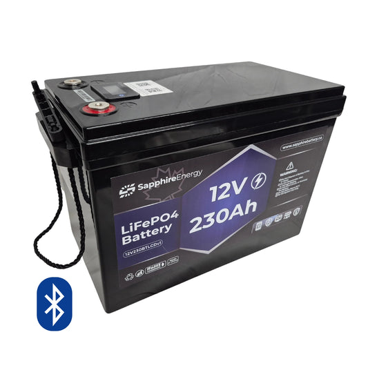 12.8V 230Ah SMART LiFePO4 Battery