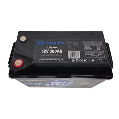 12 Volt 300Ah 150A BMS Lithium Battery LiFePO4