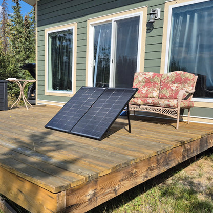 200 Watt Folding Solar Panel Kit w/ MPPT