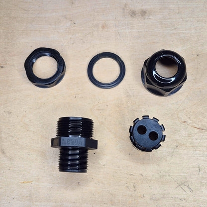 2 Hole Sealing Gland M20