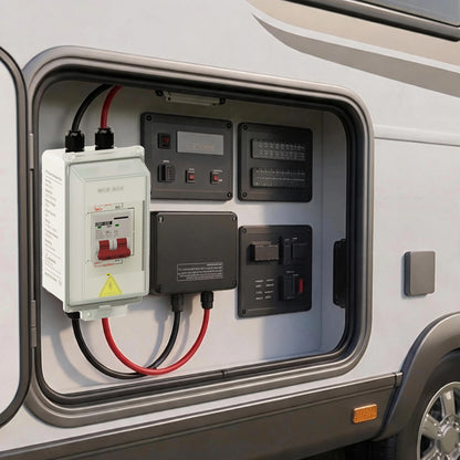 32A Solar Circuit Breaker Box Kit — 2-Pole 500V DC, IP66