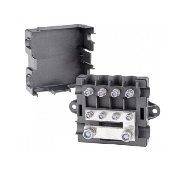 4 MIDI Fuse Distribution Block With 100A Main