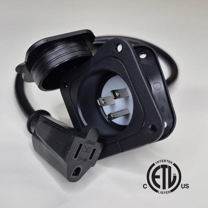 15A 125V Generator Power Inlet