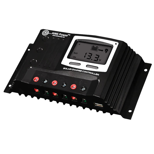 30 Amp Solar Charge Controller - 12/24 Volt Lithium Compatible