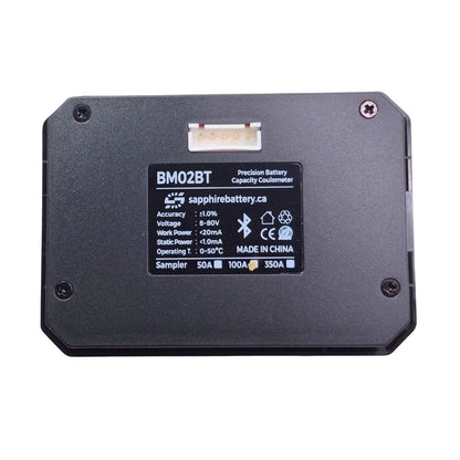Backside view of the BM02 Sapphire Energy Battery Monitor LCD