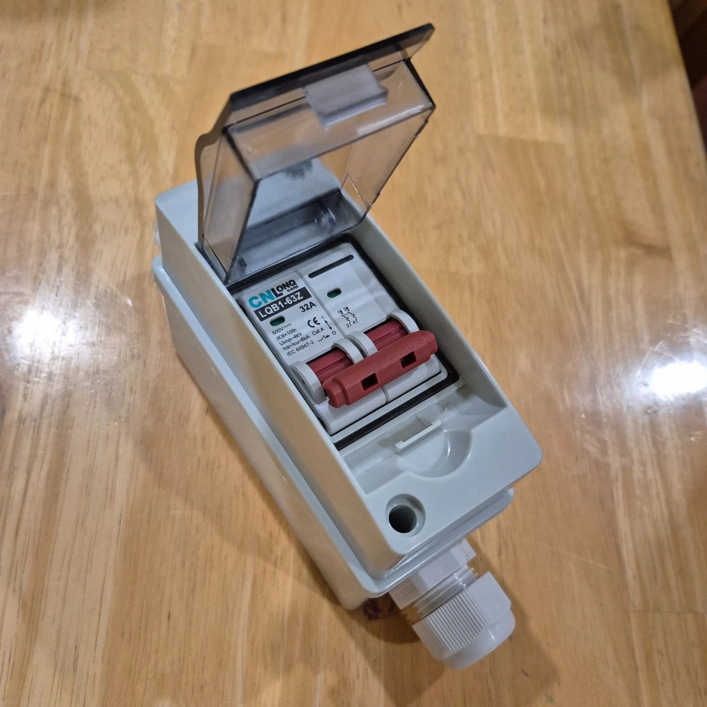 32A Solar Circuit Breaker Kit (2-Pole 500V)