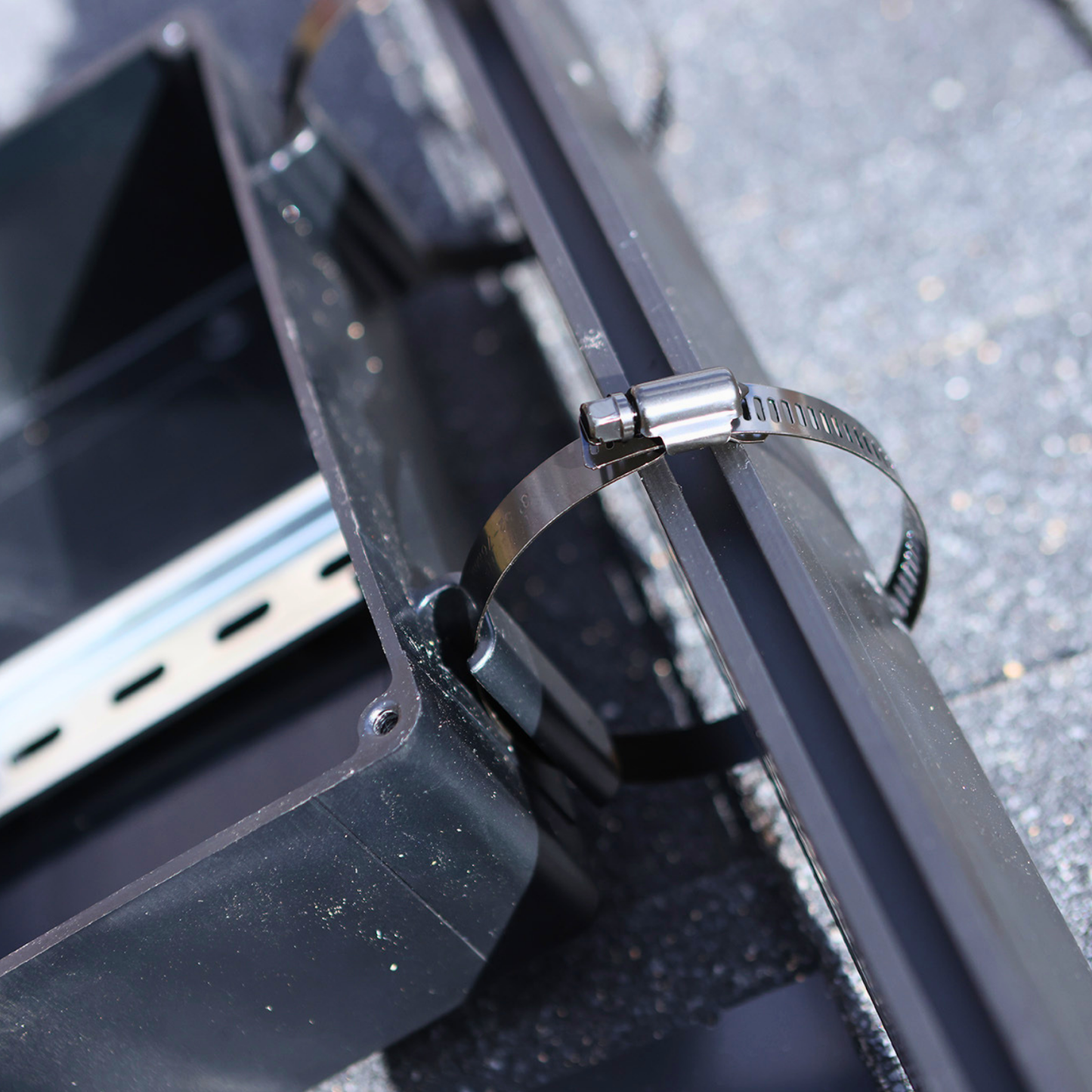 EZ Solar JB-3 Rooftop PV Junction Box, Rail Mount