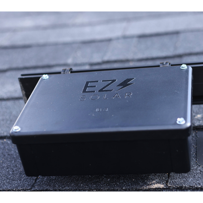 EZ Solar JB-3 Rooftop PV Junction Box, Rail Mount