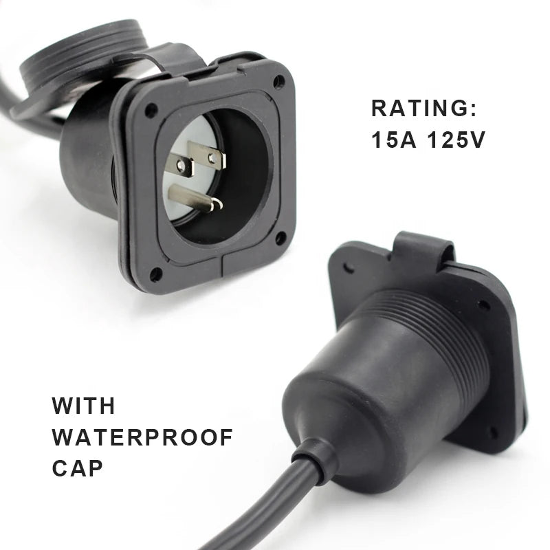 15A 125V Generator Power Inlet