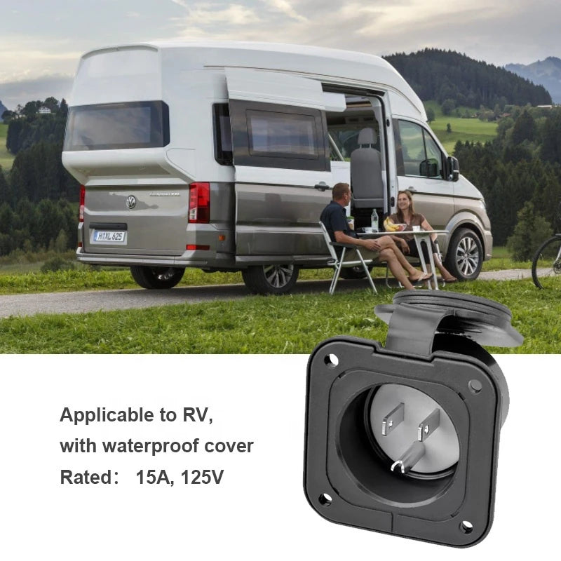 15A 125V Generator Power Inlet