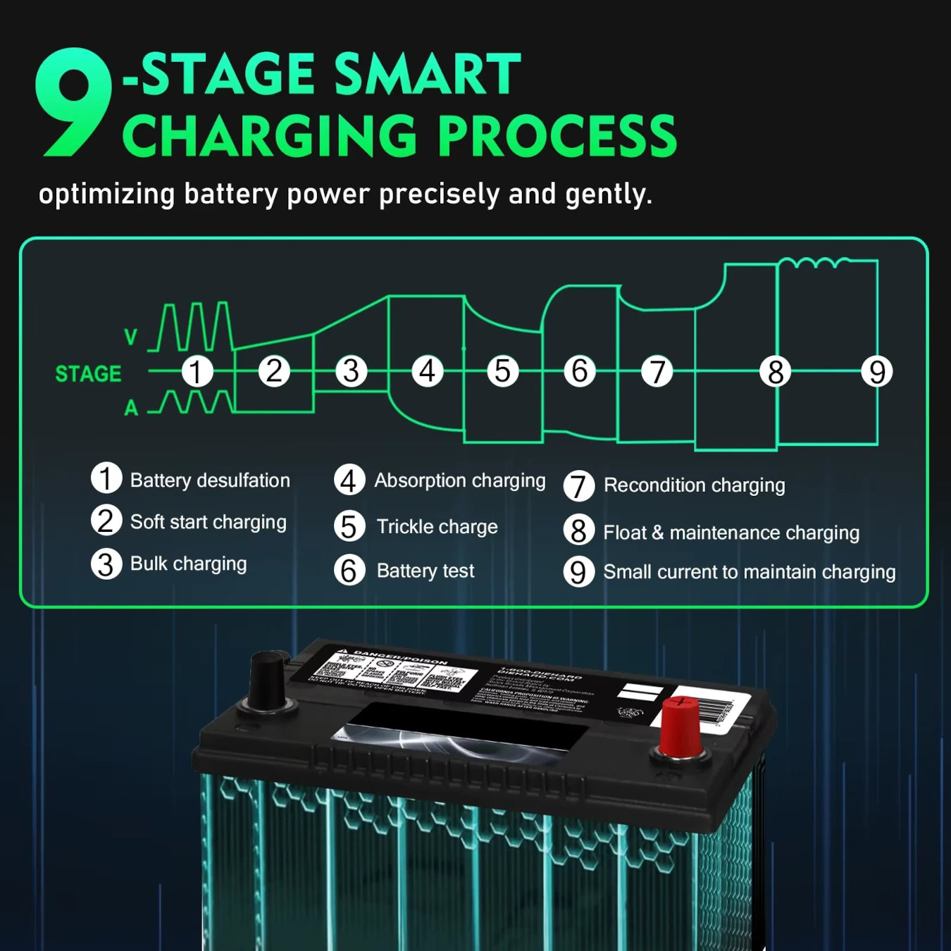20A SMART Battery Charger