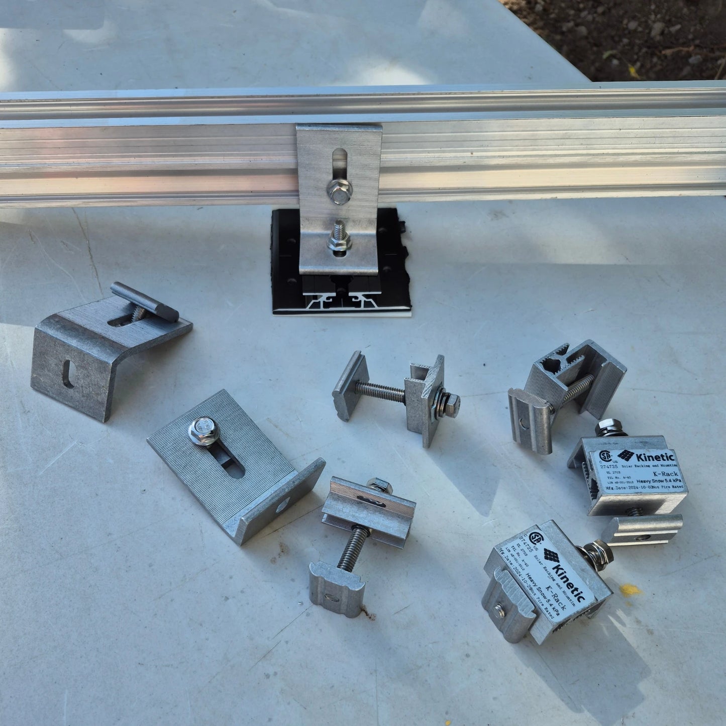 Kinetic Solar Rapid 1 Racking Rails