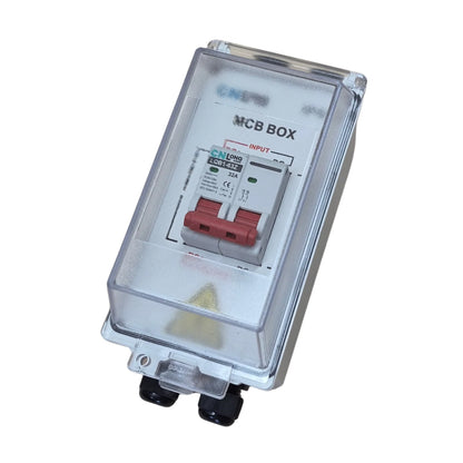 32A Solar Circuit Breaker Box Kit — 2-Pole 500V DC, IP66
