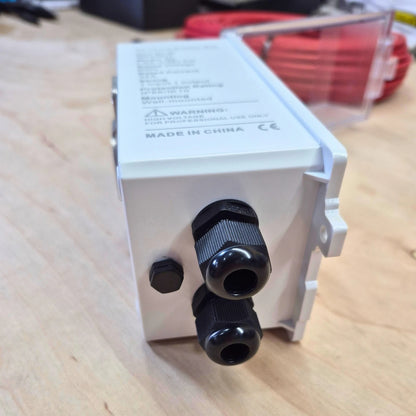 32A Solar Circuit Breaker Box Kit — 2-Pole 500V DC, IP66