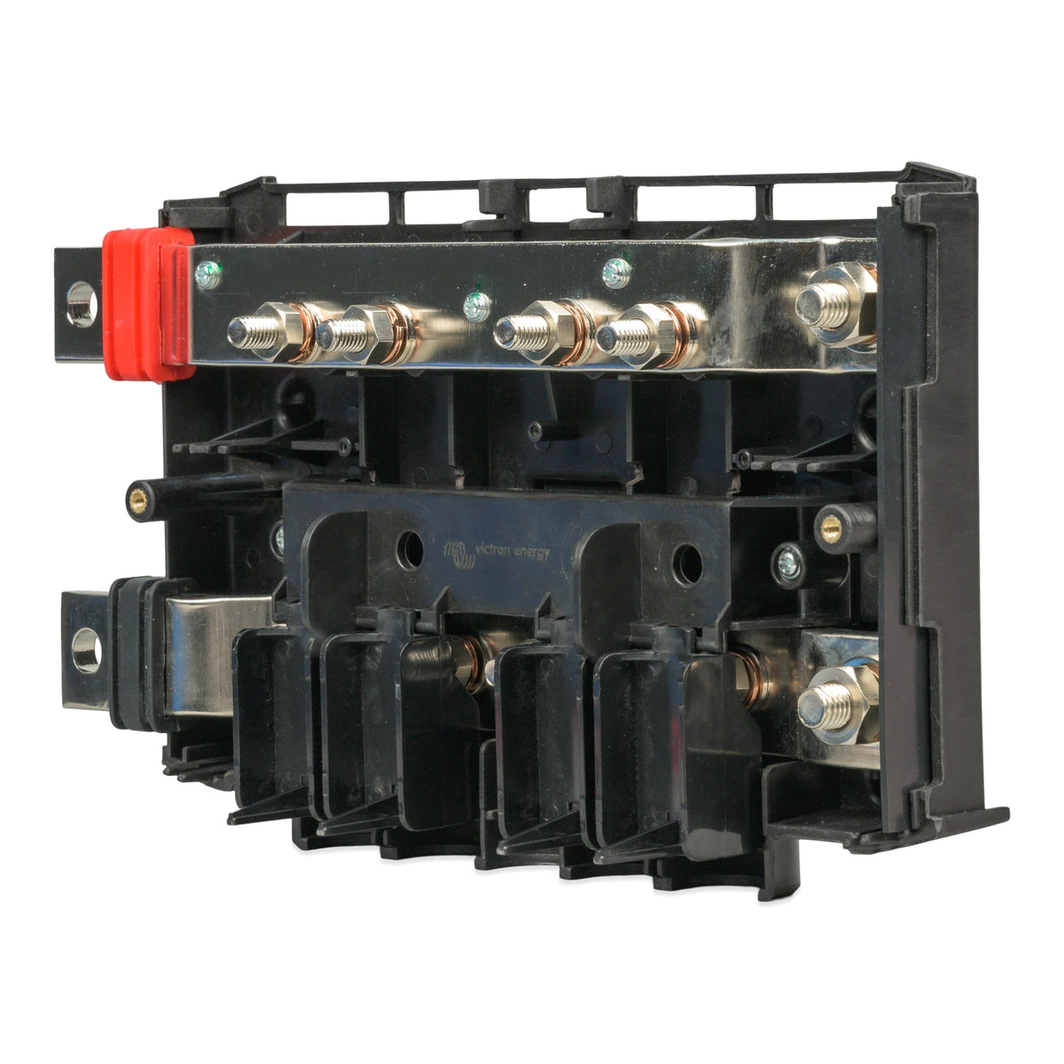 Victron Lynx Power In M10 1000A busbar LYN020102010 on a white background with it's cover open