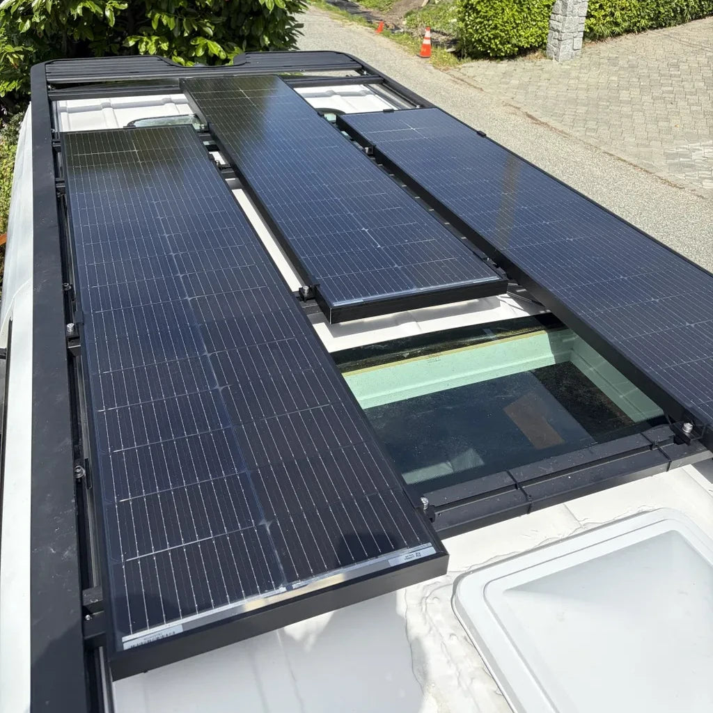 140W Bifacial "Skinny" Solar Panel LS140BI