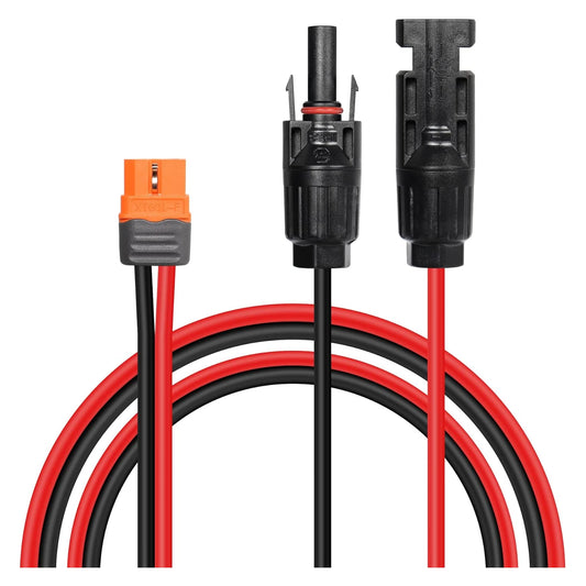 Solar MC4 to XT60i Portable Power Station Extension Adapter Cable