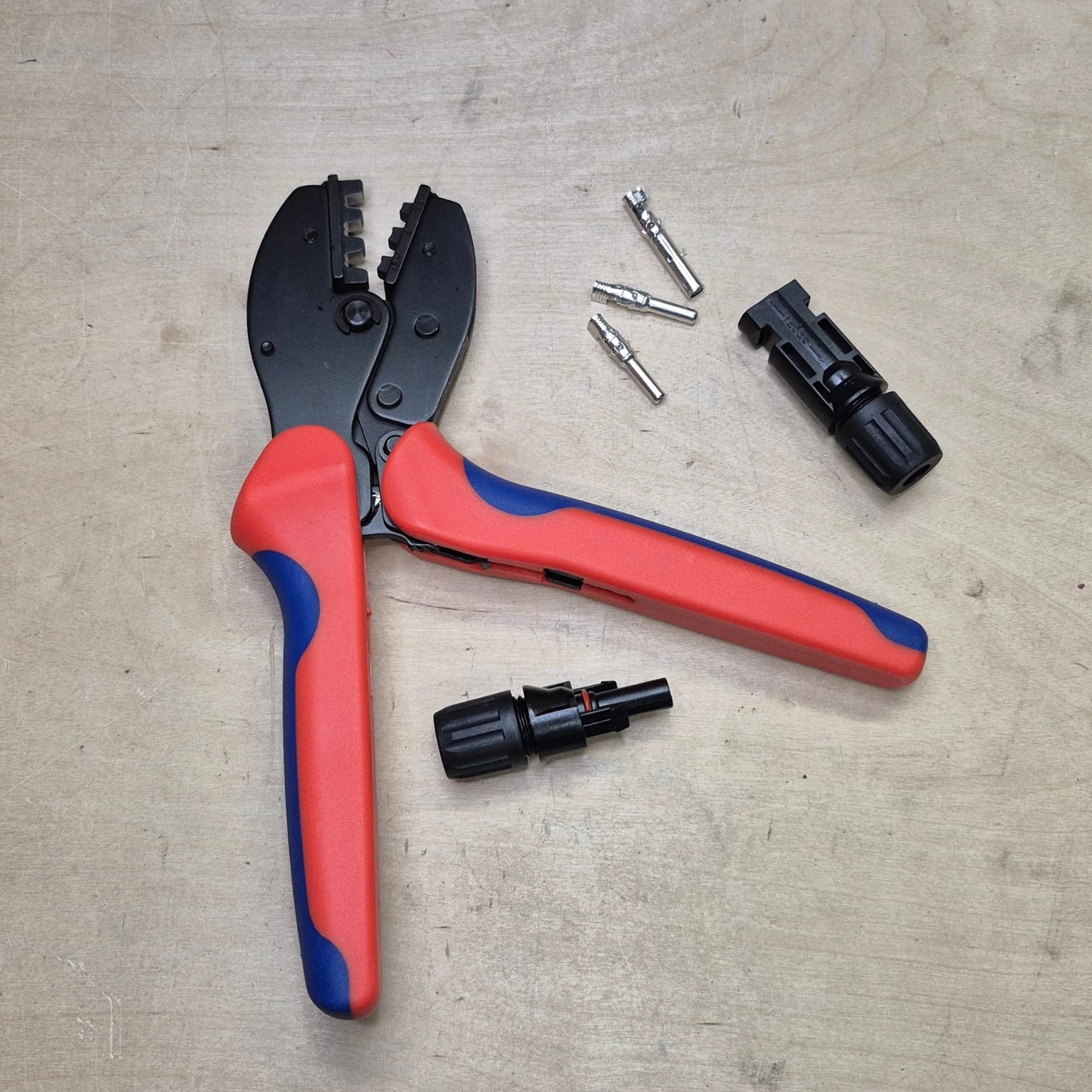 MC4 Solar Crimp Tool Kit – PV Connector Assembly Kit