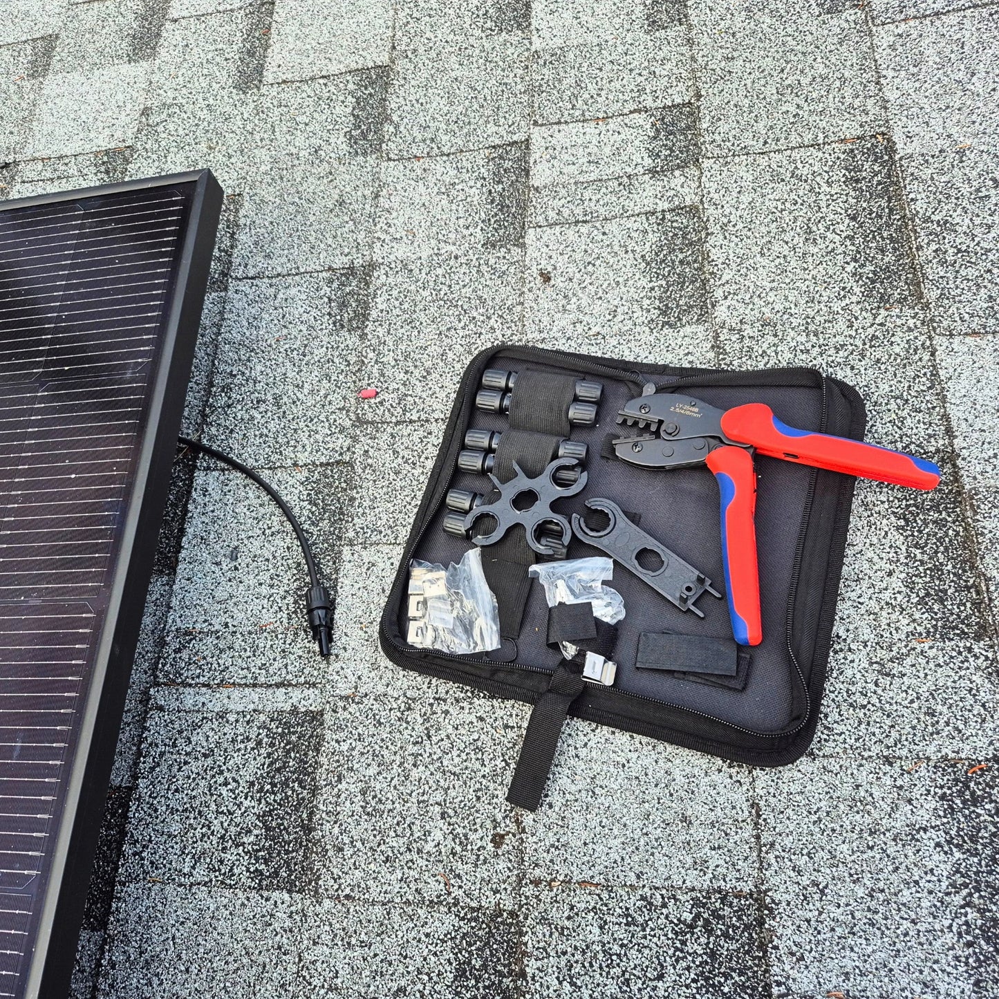 MC4 Solar Crimp Tool Kit – PV Connector Assembly Kit