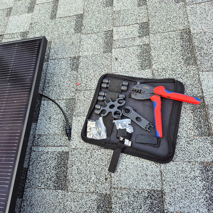 MC4 Solar Crimp Tool Kit – PV Connector Assembly Kit
