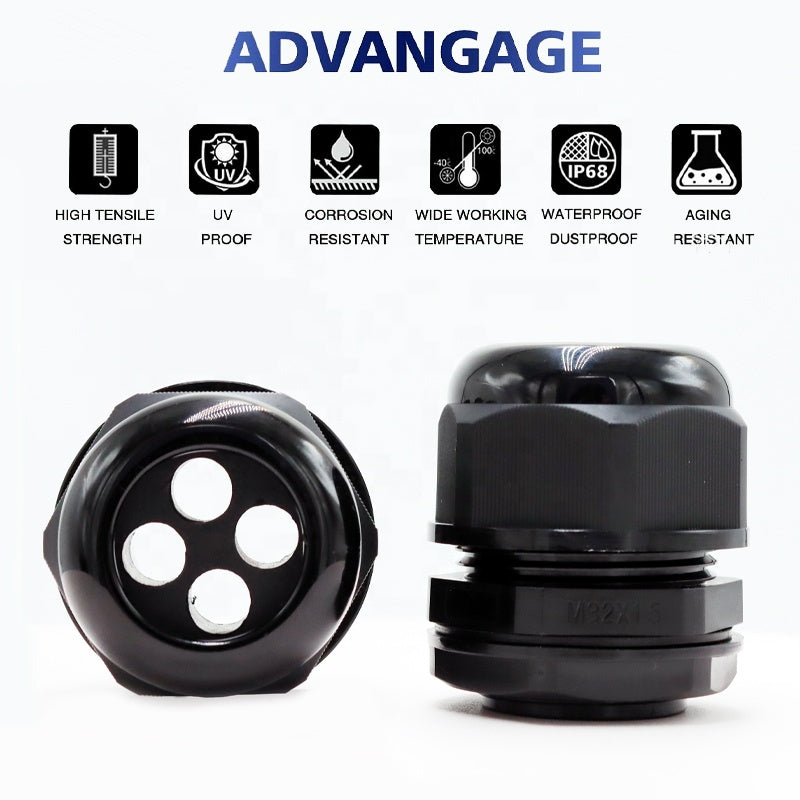 Multi-Hole Cable Sealing Gland M32X1.5