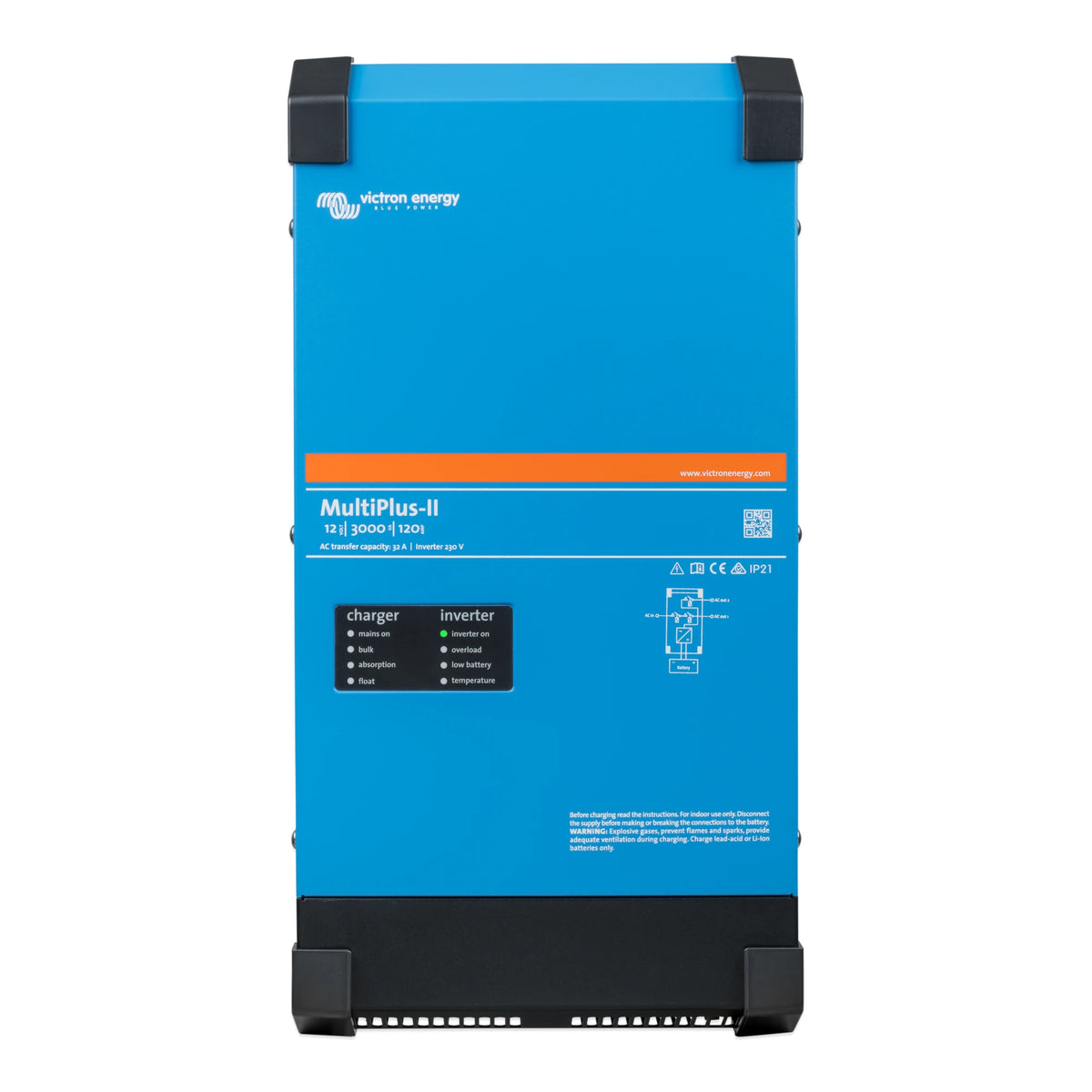 Victron MultiPlus-II 12/3000/120-50 120V Inverter/Charger