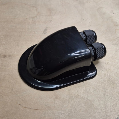 Dual-Entry ABS Solar Cable Entry Housing