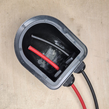 Dual-Entry ABS Solar Cable Entry Housing