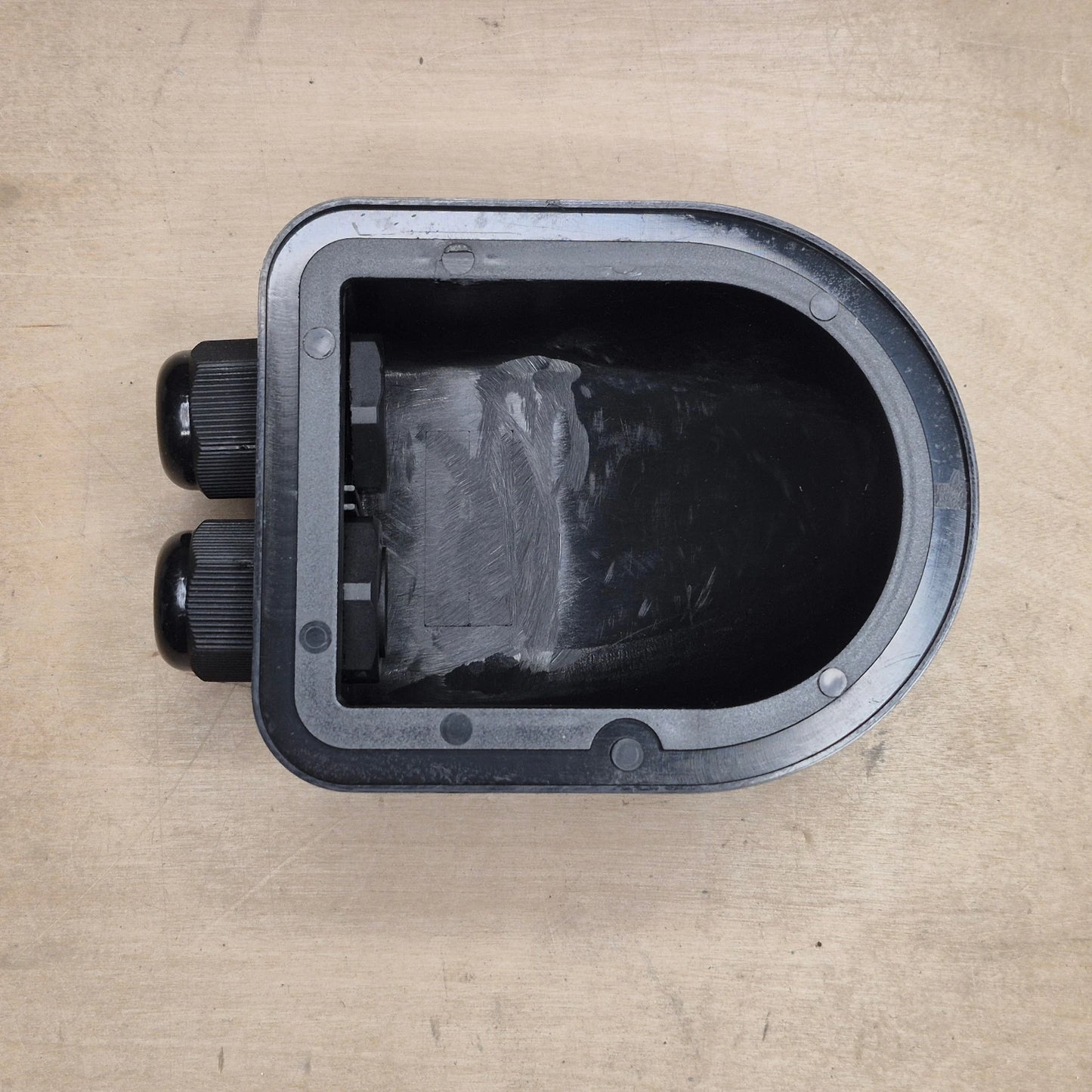 Dual-Entry ABS Solar Cable Entry Housing